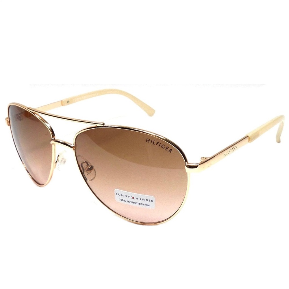 NWT Tommy Hilfiger Women's Aviator Sunglasses